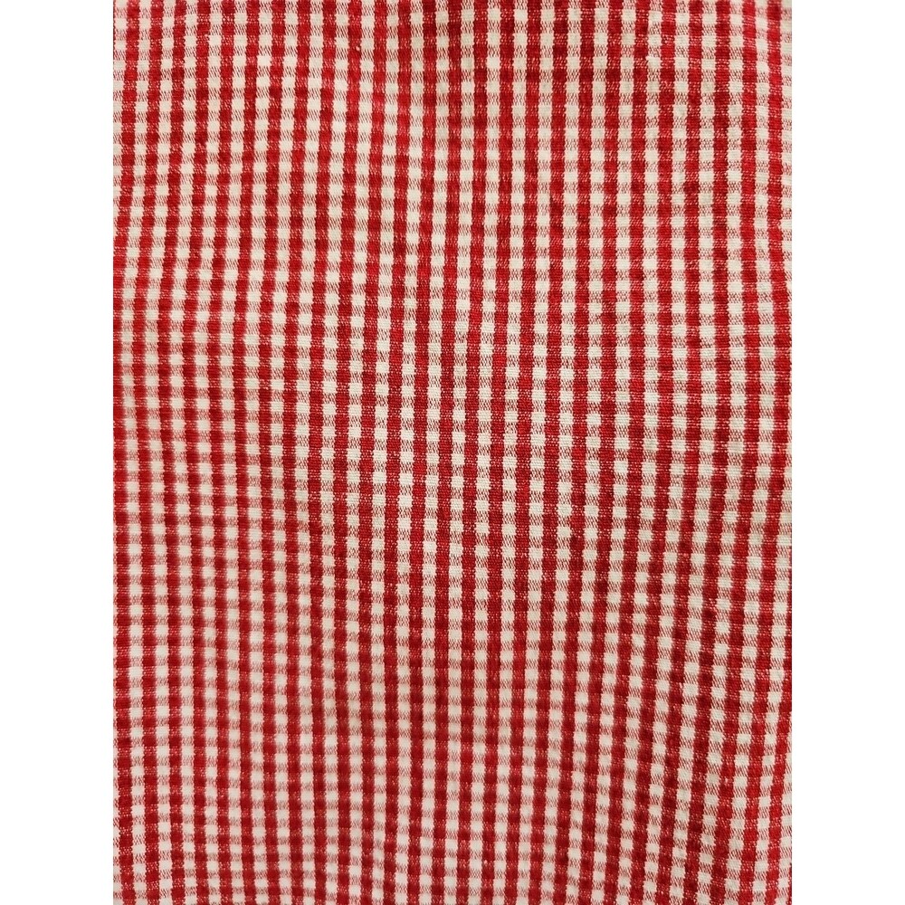 Vintage Sag Harbor Womens Red Gingham Cropped Pants 18 Cotton Country Picnic - Picture 13 of 13